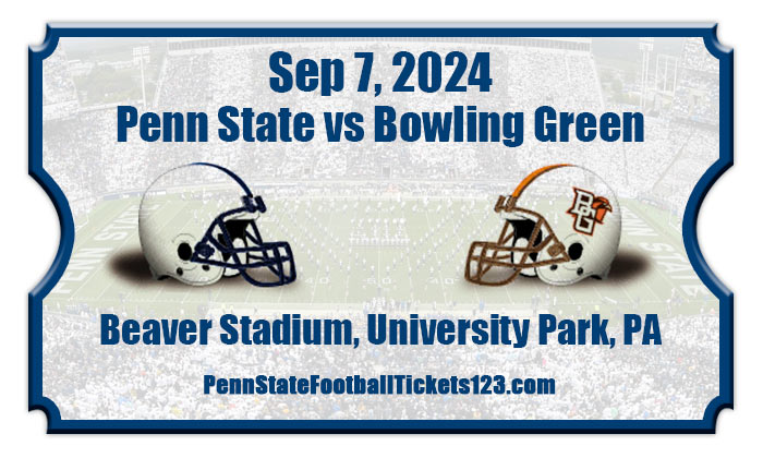 2024 Penn State Vs Bowling Green