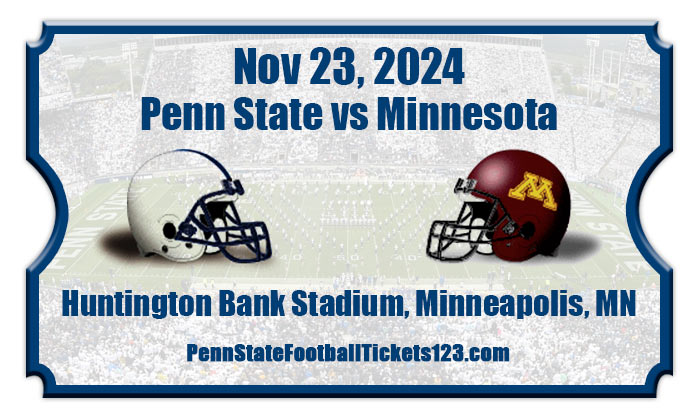 2024 Penn State Vs Minnesota