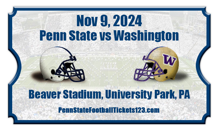 2024 Penn State Vs Washington