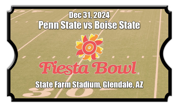 Fiesta Bowl Penn State Vs Boise State